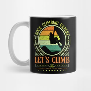 Rock Climbing Expert for Gamers Mug